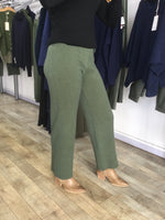 WIDE LEG KNITTED TROUSERS