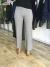 WIDE LEG KNITTED TROUSERS