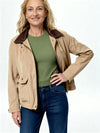 FAUX SUEDE JKT