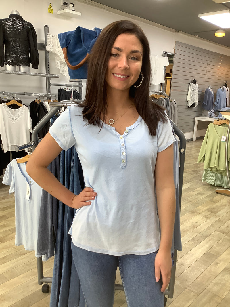 BILLI S/S BTTN TOP