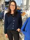 5 BUTTON MOHAIR CARDI