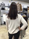 V-NK SEAM SLV TOP