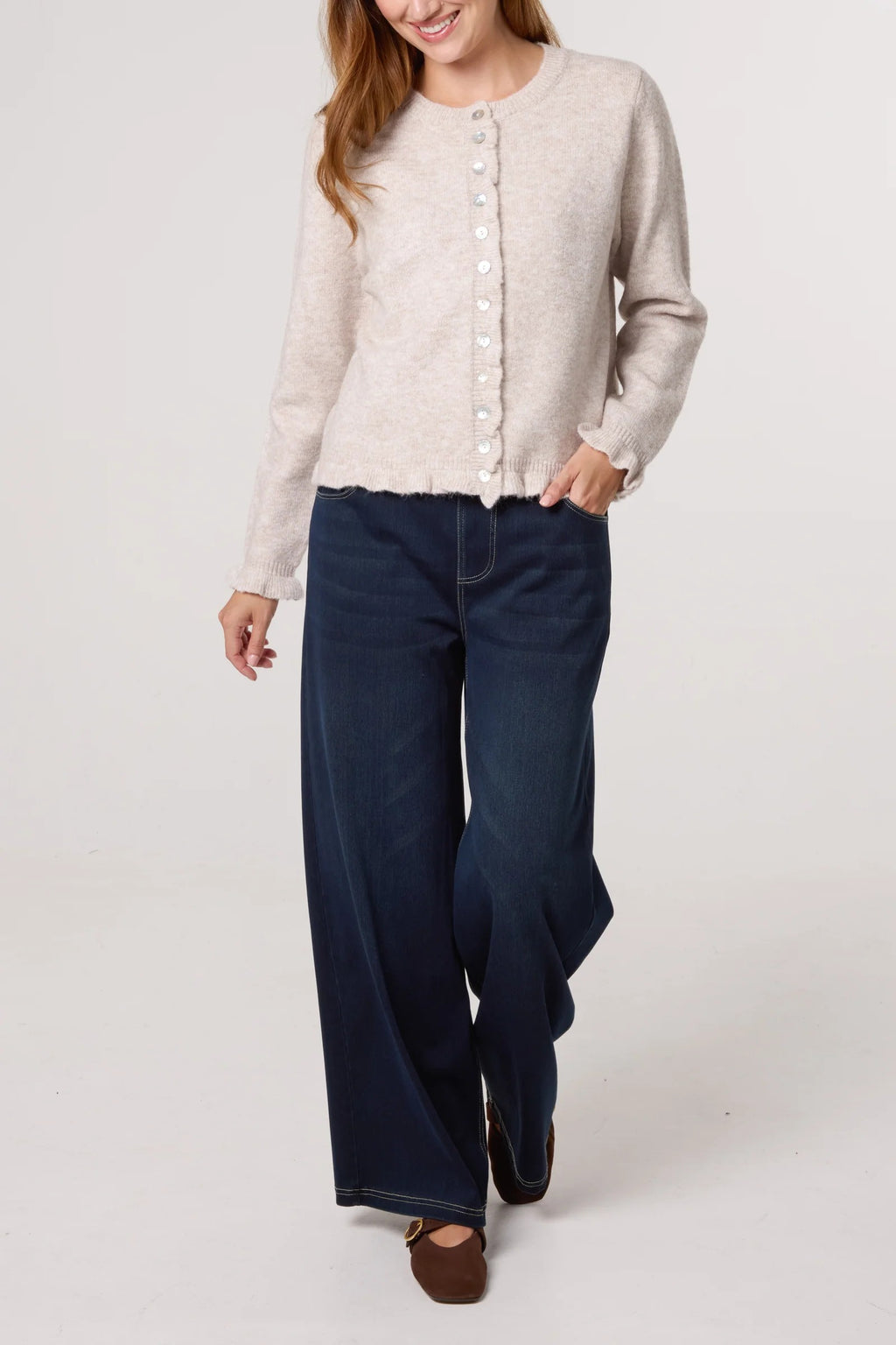 CRINKLE CARDI