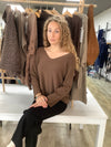 V-NK SEAM SLV TOP