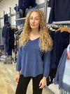 V-NK SEAM SLV TOP