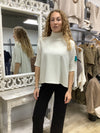 RIB HI-NK S/S KNIT