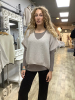 MOHAIR DROP SHLD KNIT