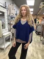 MOHAIR DROP SHLD KNIT