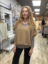MOHAIR DROP SHLD KNIT