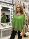 MOHAIR DROP SHLD KNIT