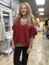 MOHAIR DROP SHLD KNIT