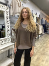 MOHAIR DROP SHLD KNIT