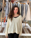 MOHAIR VEE TOP