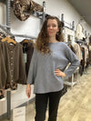 L/S SLOUCH KNIT TOP
