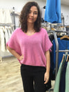 MOHAIR DROP SHOULDER TOP