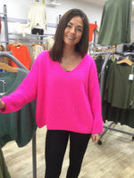 MOHAIR VEE TOP