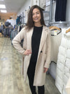 2 BTTN BOUCLE COAT