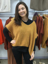 MOHAIR DROP SHOULDER TOP