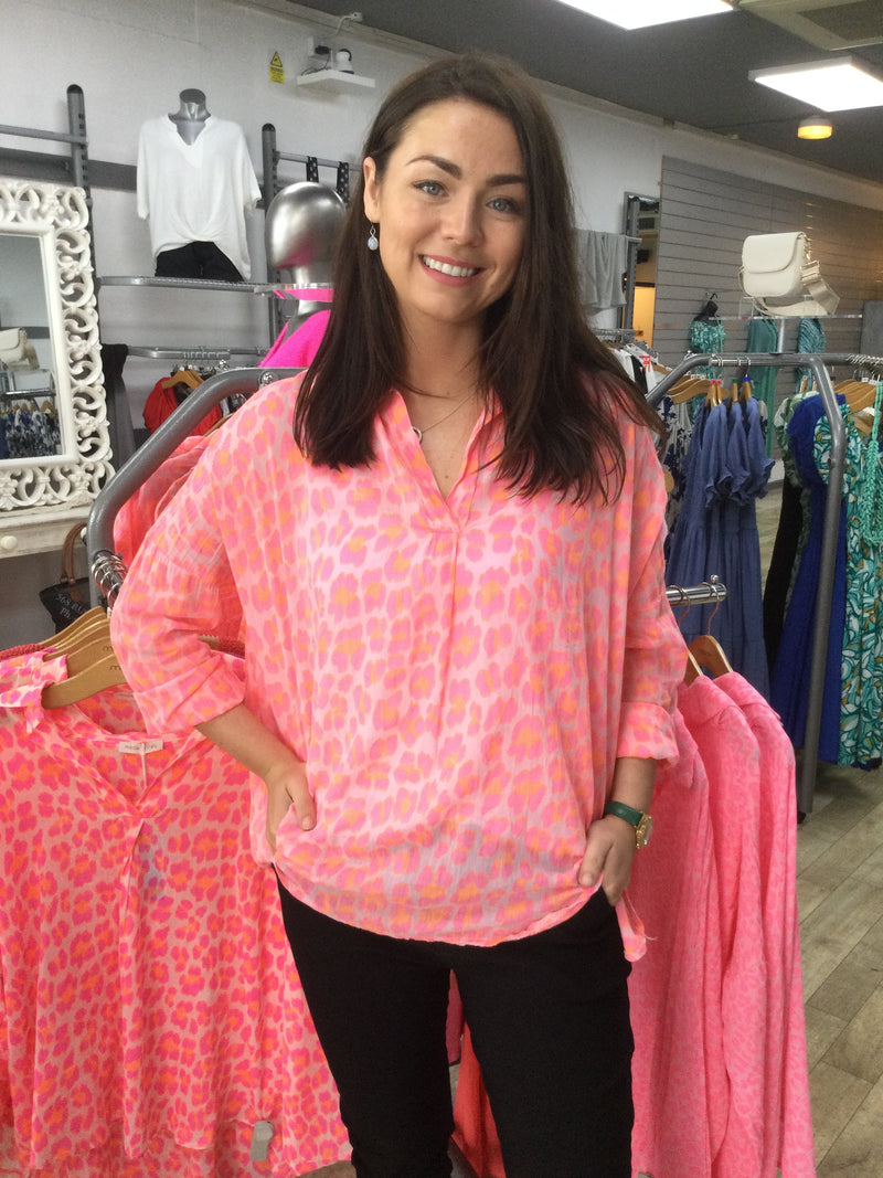 ANIMAL PRINT SHIRT