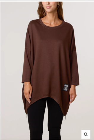 SIDE ZIP TUNIC
